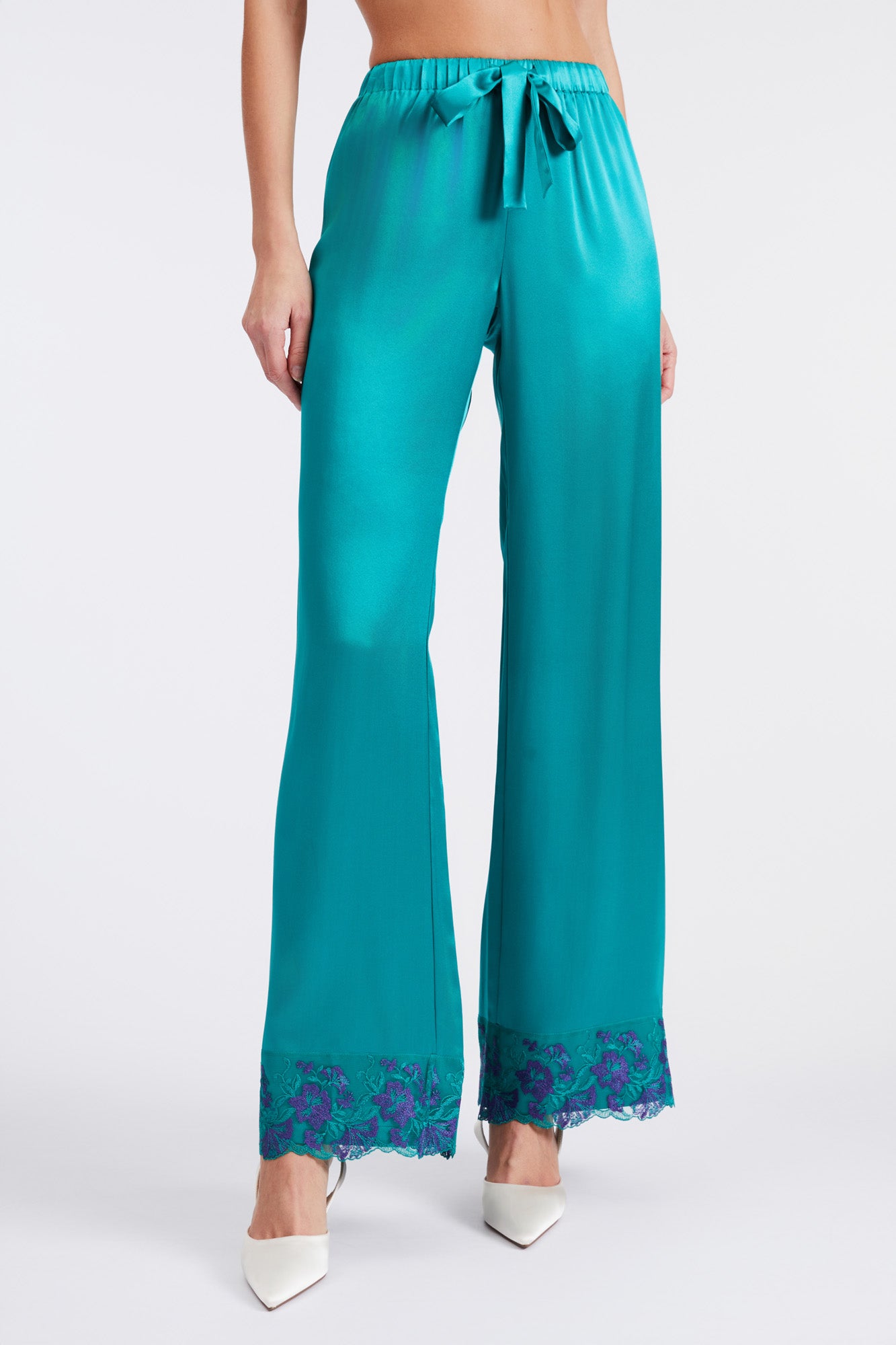 THE ENCHANTED TEAL MARILYN PANT