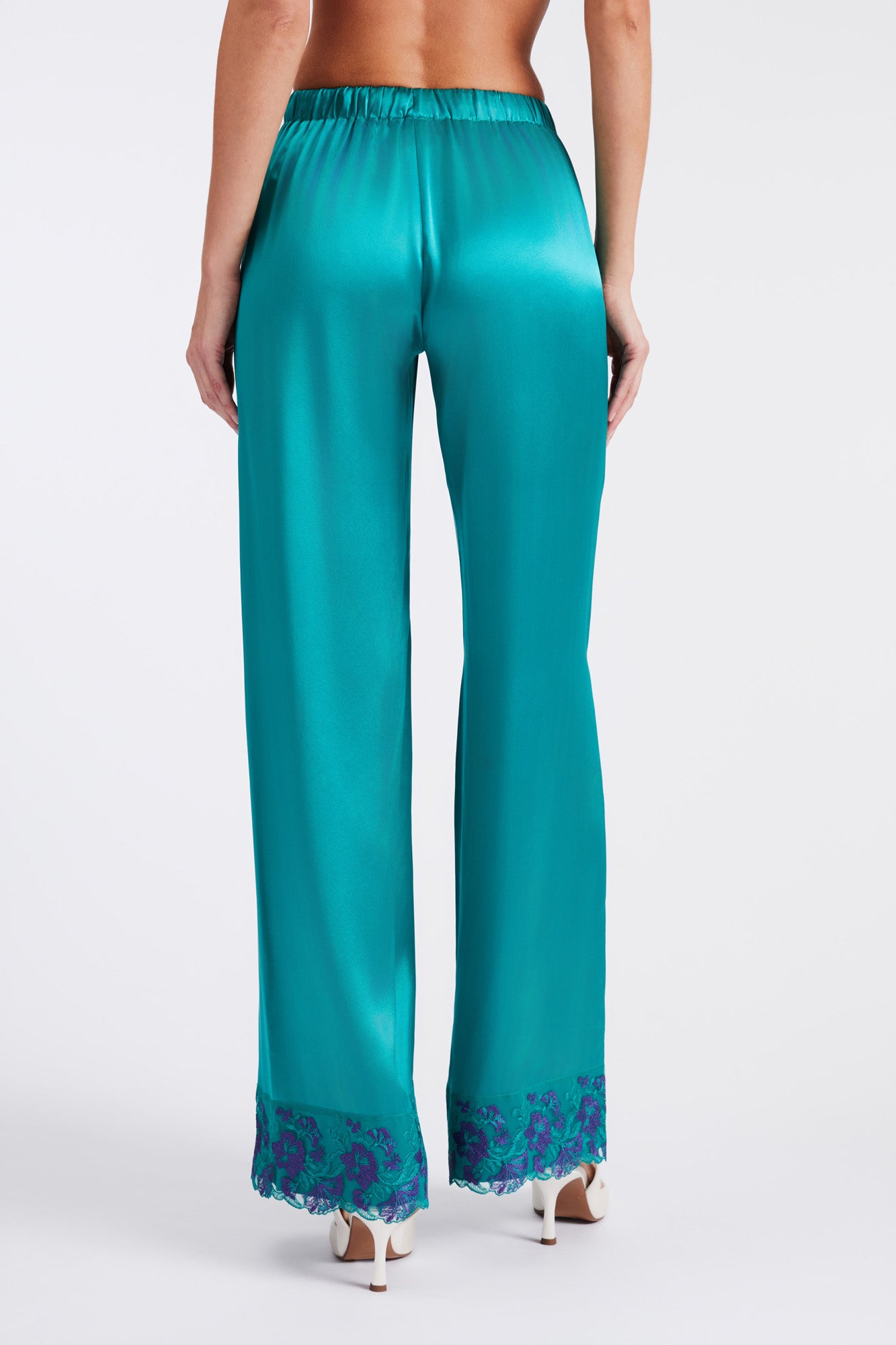 LE PANTALON MARILYN TEAL ENCHANTÉ