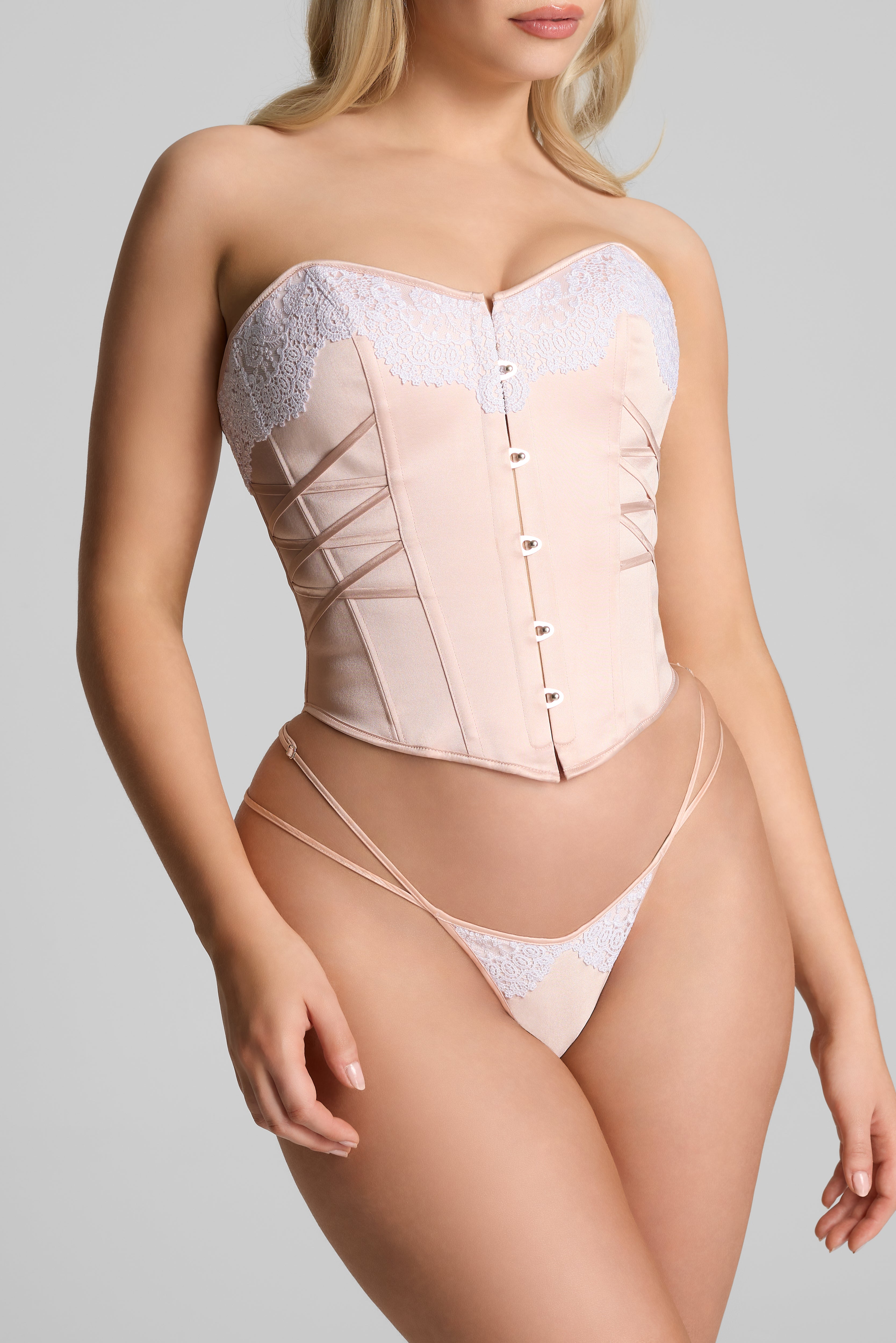 THE STRAWBERRY SHORTCAKE SILK CORSET